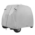 thumbnail image 1 of Summates Golf Cart Cover, Fits Yamaha Drive, EZ Go,Club Car Precedent,Color Tan, Gray (Light Gray, Fit 2-Person), 1 of 4