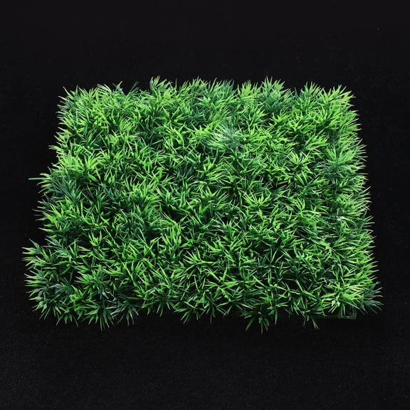 MOKKHNB Artificial Grass Mat Aquarium Green for Fish Tank Decoration Easy to Use