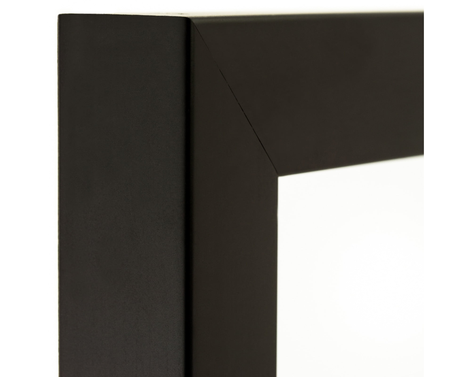 Craig Frames Confetti, 18x24 inch Modern Black Picture Frame Matted for a 12x18 Photo
