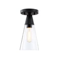 thumbnail image 5 of Designers Fountain Norro 5.5 inch 1-Light Matte Black Modern Flush Mount Ceiling Light, D290M-5FM-MB, 5 of 8