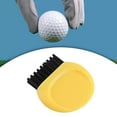 thumbnail image 1 of Golf Club Brush Golf Club Cleaner Cleaning Brushes Exercise for Golf Accessories Yellow, 1 of 10