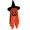 Yellow, variant on Linnome Halloween Hanging Ornament Hooded Ghost Outdoor Weatherproof Spooky Yard Porch Lawn Decor Prop for Trick Or Treat Party Decor