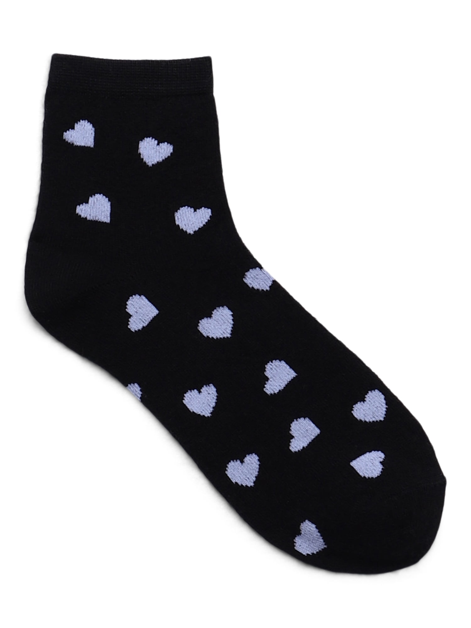 No Boundaries Ankle Socks, 3-Pack, Women's, Size 4-10