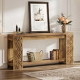 thumbnail image 2 of Tribesigns 70.9" Long Console Table with Storage, Narrow Wooden Entryway Table, Farmhouse Sofa Table Behind Couch, 2 of 8