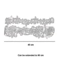 thumbnail image 4 of 2 Pcs Wedding Garter Set Black Bridal Lace Garter Belt, 4 of 5