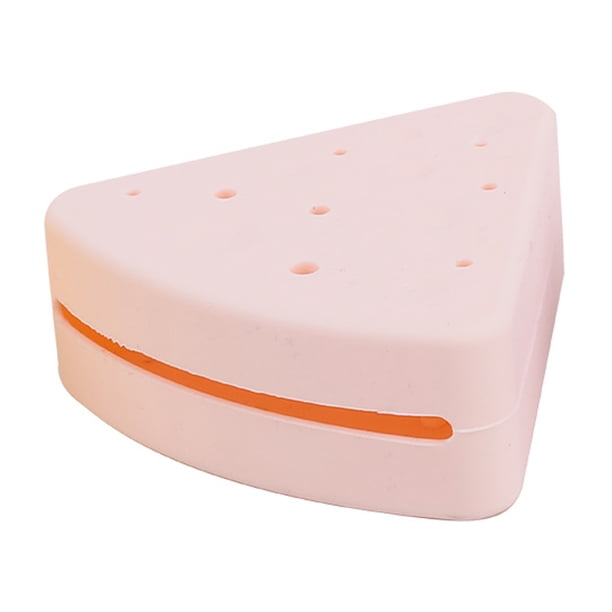 GOOHOCHY Estuche triangular para esponjas de maquillaje y borlas de polvo.