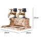thumbnail image 2 of Injueey Dispensador de madera para whisky, grifo en forma de de comedor, soporte para vino, estaciones de bebidas de cóctel, barra difusora, Barra de herramientas No.2, 2 of 6