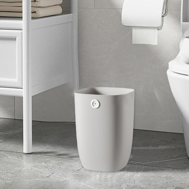 RKSTN trash can Plastic Rubbish Bin Multi-functional Rubbish Bin Thickened Large Capacity Suitable For Home Kitchen Bathroom Garage