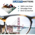 thumbnail image 3 of HAHDAXIA Microfiber Cleaning Cloth for Glasses - Eyeglass Cleaning Cloth - Lens Cleaning Cloth - Microfiber Glasses Cleaning Cloth for Phone, Screens, Camera Lens Cleaner - 6 pcs, 3 of 6