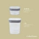 thumbnail image 4 of Juego De 4 Contenedores De Plástico Recipientes Herméticos Sin BPA Para Alimentos Cocina ColorHome, 4 of 4