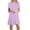 Pink, variant on qucoqpe Womens Crew Neck Short Sleeve Sun Dress Fashion Casual Pleated Polka T-shirts Dress Holiday Beach Mini Dress Boho Dress
