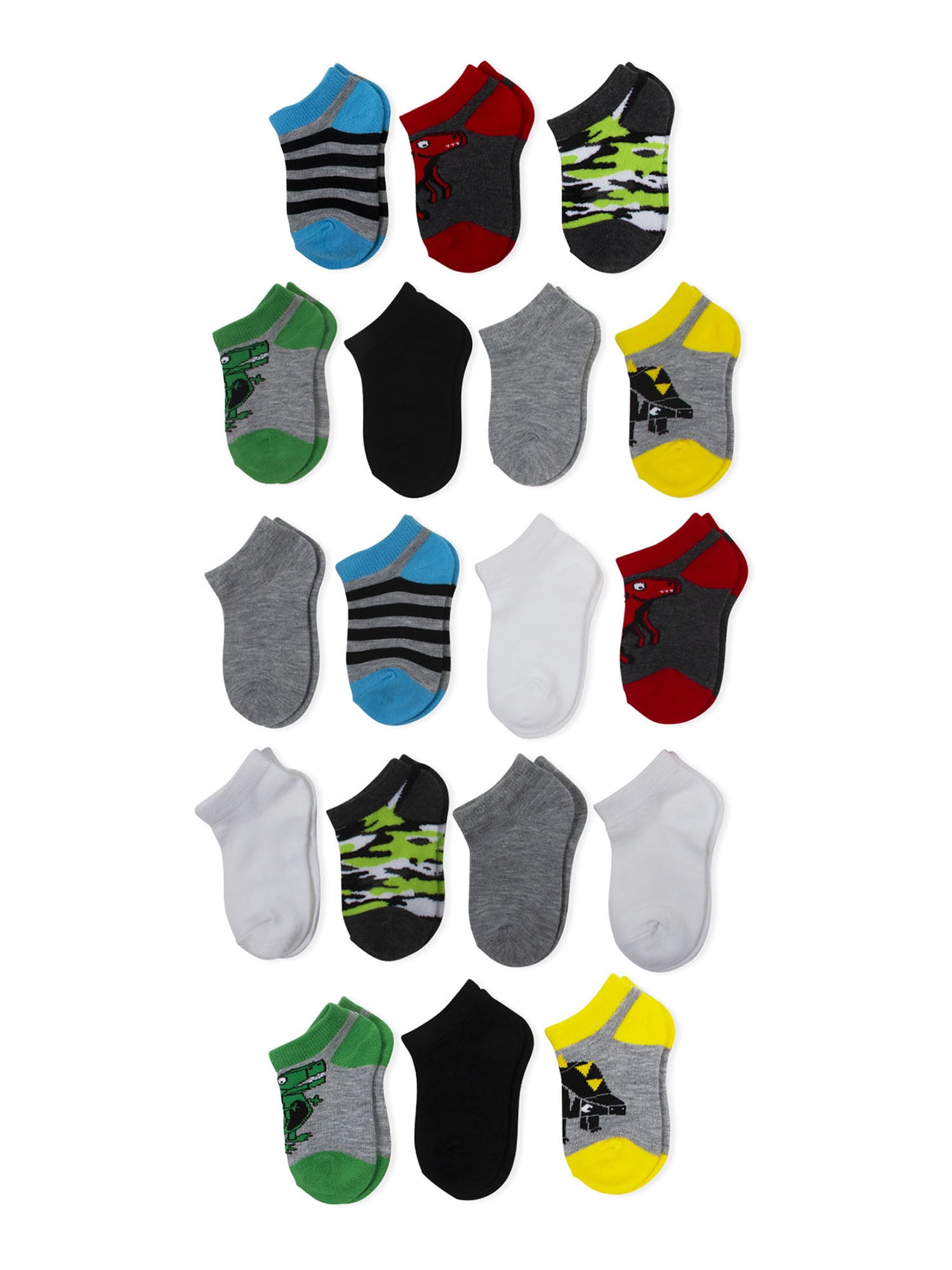 3 Pairs Multi Style Socks Boys Stripe Star Gift Boys Men