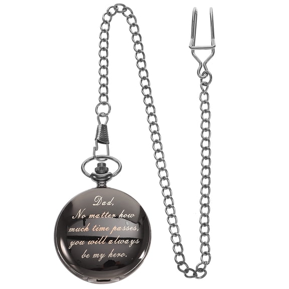 Raindrops Steampunk Pocket Watches Black Metal Portable Carrying 1Pcs Wedding Anniversary