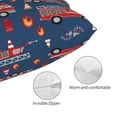 thumbnail image 5 of Kll Fire Truck 1 Pillow Covers Envelope Closure,Super Soft And Cozy Fuzzy Fleece Pillow Case Cover 20"X30", 5 of 9