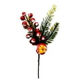 thumbnail image 1 of Cuttings Needles Flower Branch Accessories Holiday Decoration Simulation Plant Red Fruit Berry Fruit Branch, 1 of 8