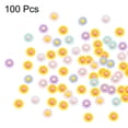 thumbnail image 3 of Uxcell Mini Resin Flower, 0.22" Diameter, Miniature Tiny Flower Charm Dollhouse Multicolored - (Applications: for Fairy Garden Dollhouse DIY Crafts Nail Jewelry Making), 100-Pieces, 3 of 6