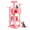 Pink, variant on 54" Multi-Level Cat Tree Tower with Sisal Scratching Posts, 2 Cozy Condos, Perches, Climbing Ladder, and Hanging Toys, Stable Indoor Kitten Activity Center