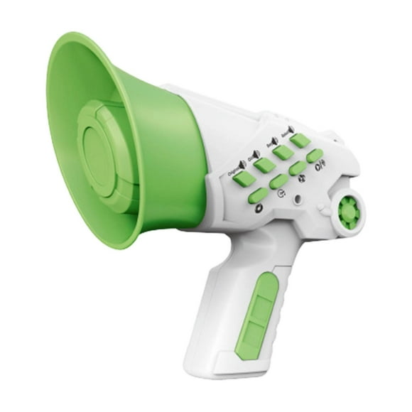 Yinanstore Voice Changer Toy Funny Toy Mini Megaphone Toy for Activities Street Camping light green