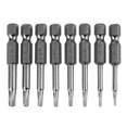 thumbnail image 3 of 8Pcs Tournevis Torx Magnétique Bits Ensemble Tournevis Électrique 50mm Longueur, 3 of 6
