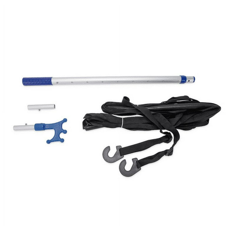 Camco Boat Cover Support Kit | Features Easy-to-Use Telescoping Design &  Adjustable Height from 30-Inches to 50-Inches | 50-Foot Nylon Strap  Assembly