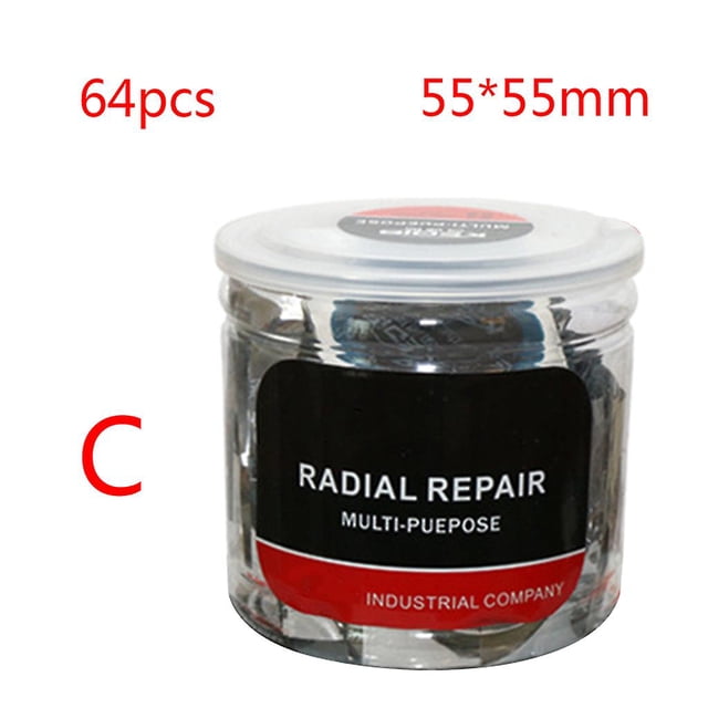 100ML Parches para neumáticos fríos, 32mm, 42mm, 55mm, 75mm, parche de goma para pinchazos en bicicleta y coche