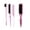brush B KIT, variant on Boar Bristle Slick Back Hair Brush for Sleek Ponytail Bun & Smoothing Baby Hairs, Flyaways, Edge Control - Backcombing & Teasing