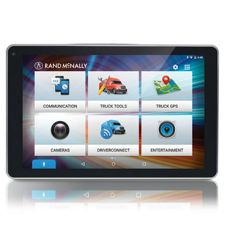 Rand McNally OverDryve 8 Pro with Inbuilt Dashcam, Bluetooth & SiriusXM Truck GPS Plus