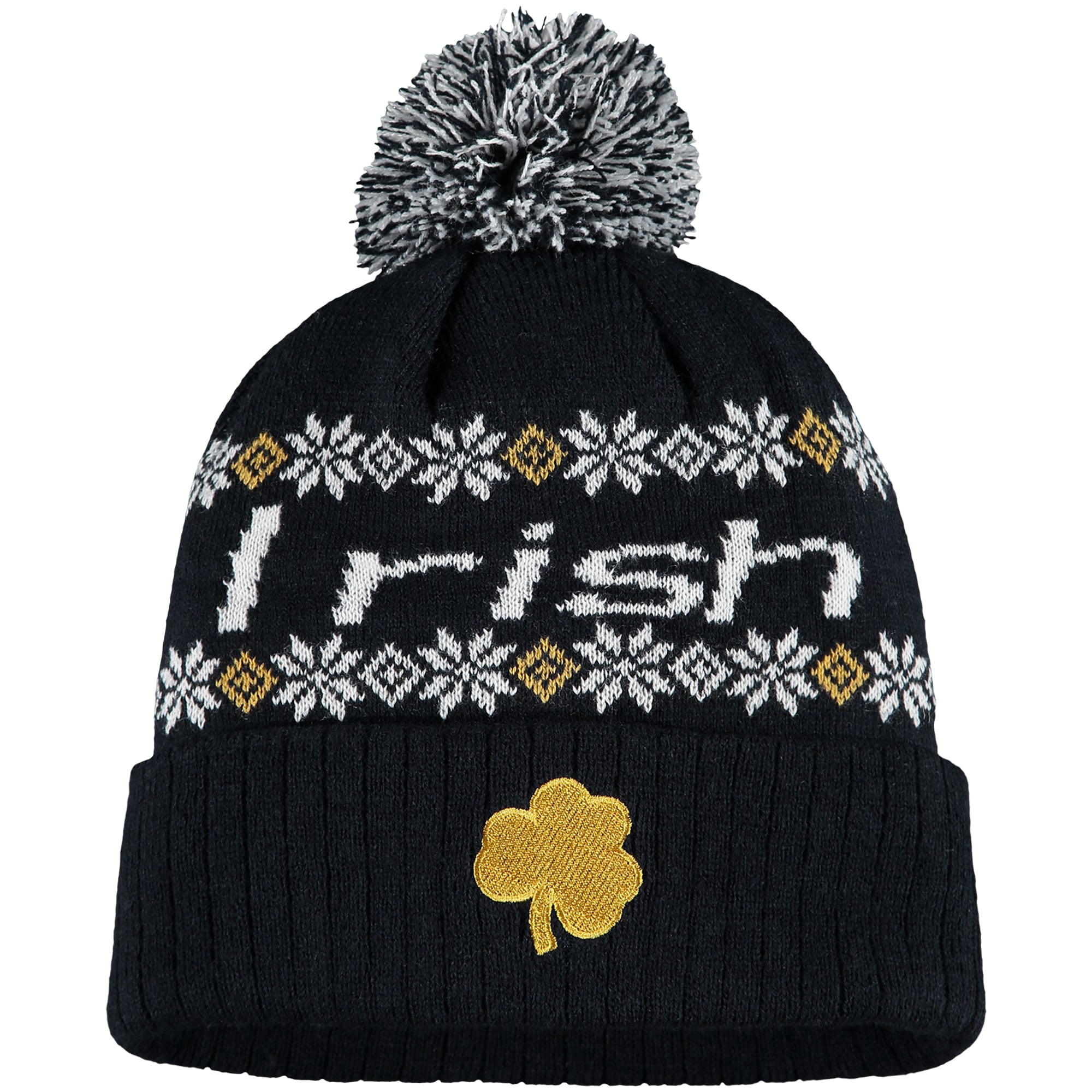 notre dame pom pom hat