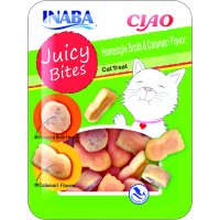 Inaba Ciao Juicy Bites Homestyle and Calamari Flavor Cat Treats, 3 packs