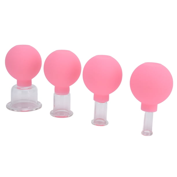 Ventosas de vidrio juego de terapia de silicona de 4 Uds vacío de masaje ANGGREK Otros