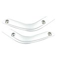 thumbnail image 5 of 2pcs Brand New Silvery Door Inner Handle Trim Strip Fit for 2011-2017 Jeep Wrang, 5 of 7