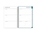 thumbnail image 3 of Blue Sky 2027 Weekly and Monthly Planner Calendar, January 2027 - December 2027, 5" x 8", Flexible Frosted Cover, Laminated Tabs, Durable Twin Wire Binding, Bakah Blue, 3 of 6