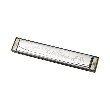 Hohner Echo Celeste Harmonica in Chrome - Key of Bb