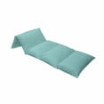 thumbnail image 4 of Aqua Floor Pillow Lounger Cover, Abstract Ocean Inspired Palette Lines Geometrical Image Illustration, Nap Mat Printed Fabric Case for 5 Pillows, 88" x 36", Turquoise Pale Blue, by Ambesonne, 4 of 5