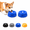 Blue-2pcs, variant on Dog Lick Bowl with Rolling Ball, Interactive Slow Feeder Bowl for Dogs, Lick Ball Bowl to Slow Pet Eating, Fun Rolling Ball Dog Bowl to Promote Gradual Eating (Yellow - 1pc)