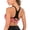 Watermelon Red, variant on Women Padded Sports Bra Fitness Workout Running Shirts Yoga Tank Top Sexy Medium Support Yoga Bra With Removable Cups,Green/Gray/Red/Watermelon Red/Blue/Peacock Blue