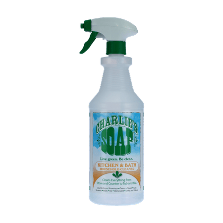 Charlie's Soap - Kitchen and Bath Household Cleaner, Non-Toxic, Multi-Surface Use (1 (Best Non Toxic Cleaners)