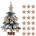 thumbnail image 1 of 18 adornos de estrellas: adornos colgantes de estrellas 3D para árbol de Navidad. Decoraciones para fiestas navideñas, oficinas, hogares y espacios interiores., 1 of 7