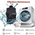 thumbnail image 5 of Heated Vest, Unisex Heated Clothing for men women, Lightweight USB Electric Heated Jacket with 3 Heating Levels, 6 Heating Zones, Adjustable Size for Hiking (Battery Pack Not Included), 5 of 7