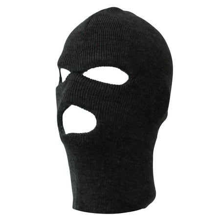 Private Label - Face Ski Mask 3 Hole (9 Colors Available), Black S/M ...