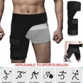 thumbnail image 3 of Hip Hamstring Support Groin Strain Brace Belt For Sciatica Leg Pain Relief, 3 of 5