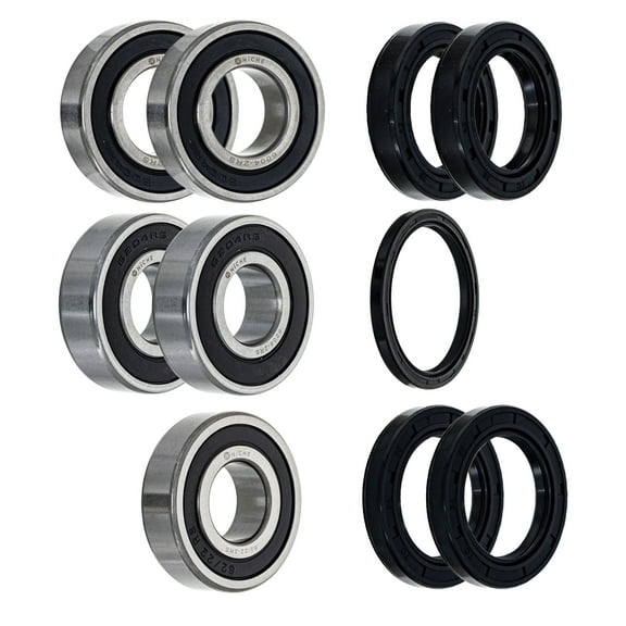 Niche Wheel Bearing Seal Kit for Honda CBR600F2 6004-2RS 6204-2RS 62/22-2RS MK1008503
