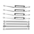 thumbnail image 2 of RC Suspension Links Set, Upper Lower Suspension Links High Strength Precisely Made  for Upgrade Silver Color,Green,Blue, 2 of 7