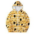 thumbnail image 2 of Odeerbi Toddler Boys Girls Fall Winter Zip Up Hoodies Halloween Sweatshirt Jacket Kids Fashion Cute Print Long Sleeve Hooded Sweatshirt Coat with Pocket Toddler Clothes Yellow, 2 of 6