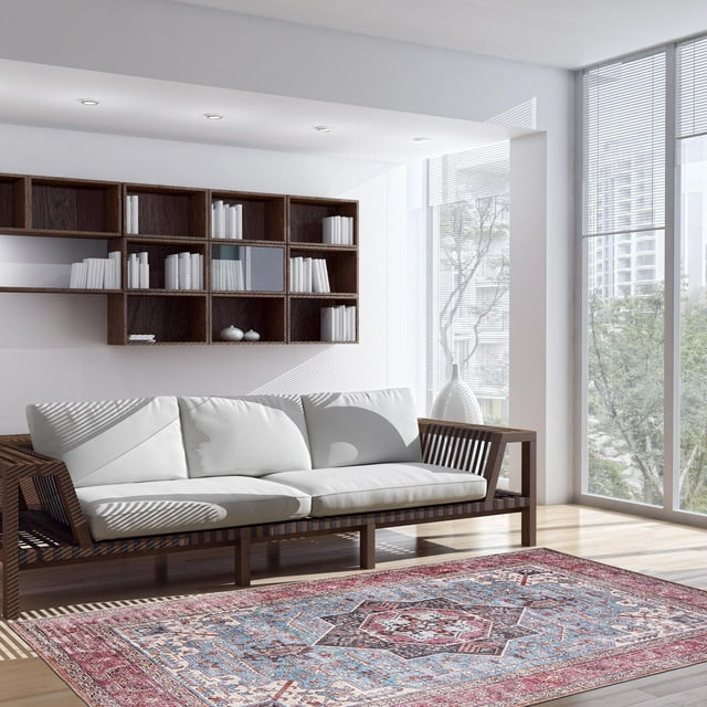 Tapis ECARPET Lavable en Machine et Respectueux de l'Environment Heriz