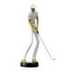 thumbnail image 1 of Figura de golf, escultura moderna de resina, ideal para el hogar, la oficina, la sala de estar y los amantes del golf. Blanco C, 1 of 9