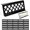 25PCS Black, variant on 12 Pack Modular Trading Card Risers for Display Case, 9.25 in Long