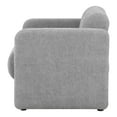 thumbnail image 4 of Furniture of America Prie Modern Boucle Fabric Indoor Armchairs & Accent Chairs, Gray, 4 of 10