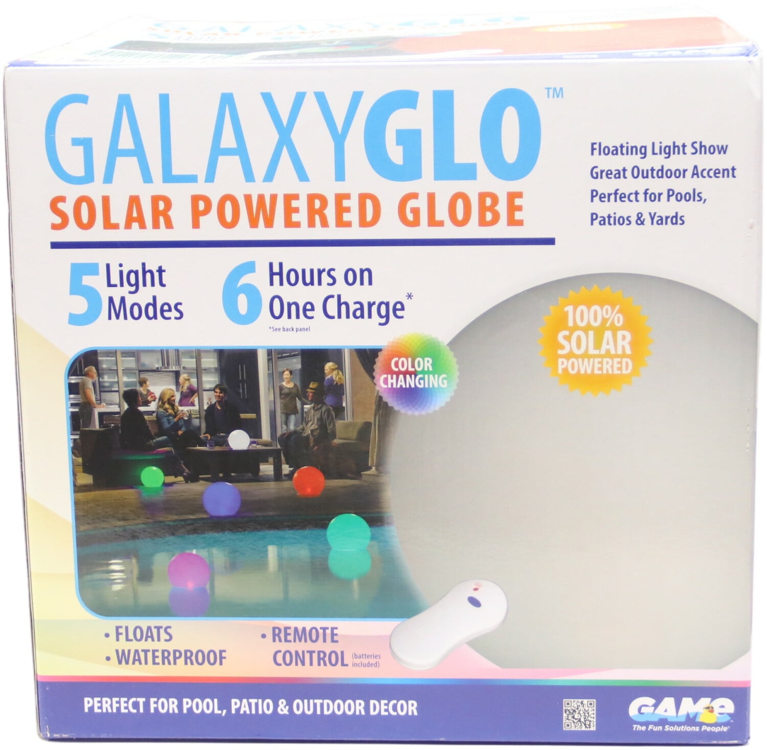 galaxyglo solar powered globe