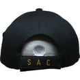 thumbnail image 4 of Strategic Air Command Shadow Mens Cap [Black - Adjustable], 4 of 4